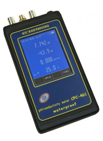 Portatif CPC-461 Model pH - İletkenlik- Tuzluluk ölçüm Cihazı
